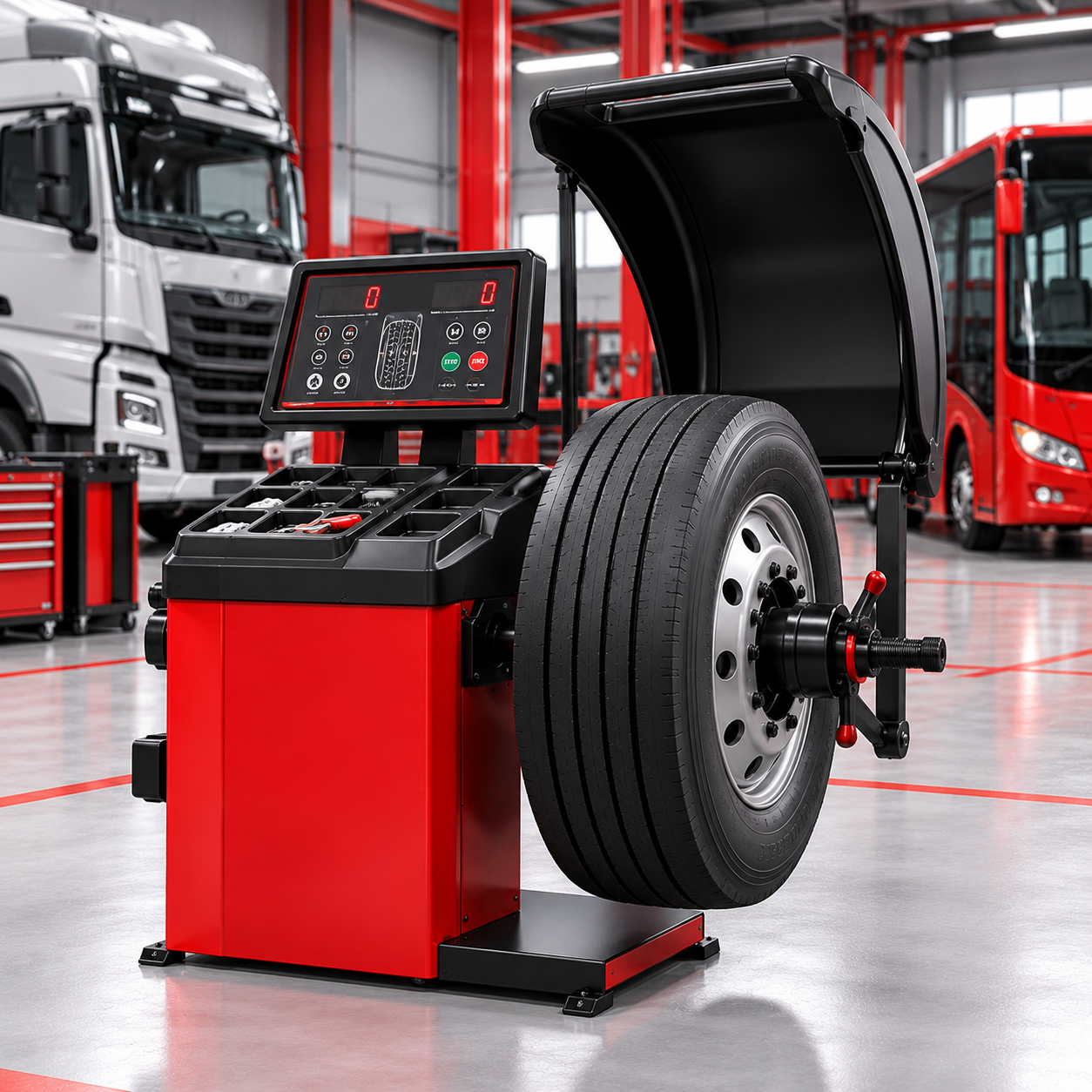 Truck / Bus Wheel Balancer